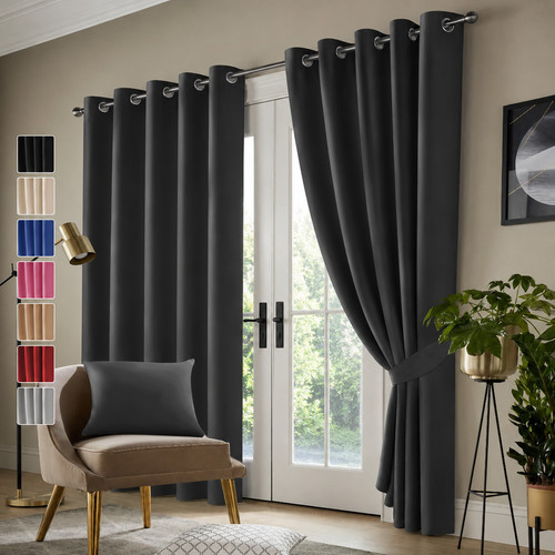 Blackout curtains thermal - blackout,