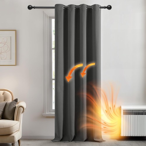 Deconovo blackout curtain x - deconovo,