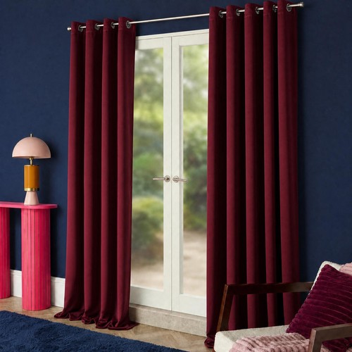 Ohs eyelet curtains - pair, of