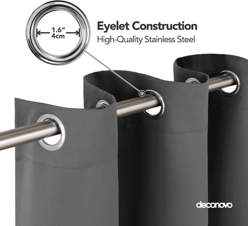Deconovo blackout curtain - deconovo,
