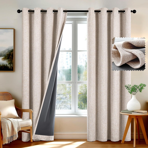 Deconovo faux linen - deconovo,
