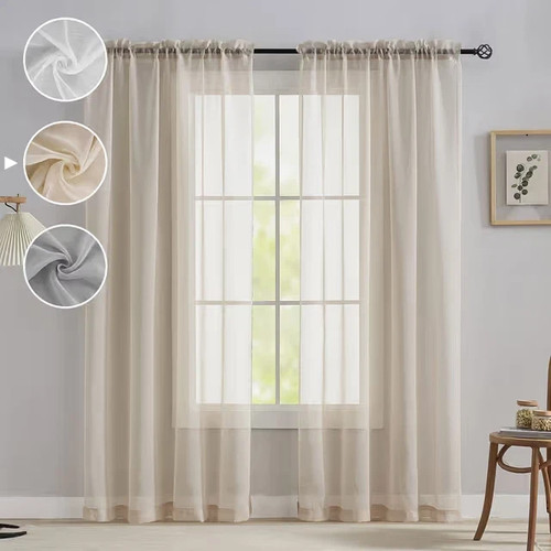 Voile net curtain semi - net,